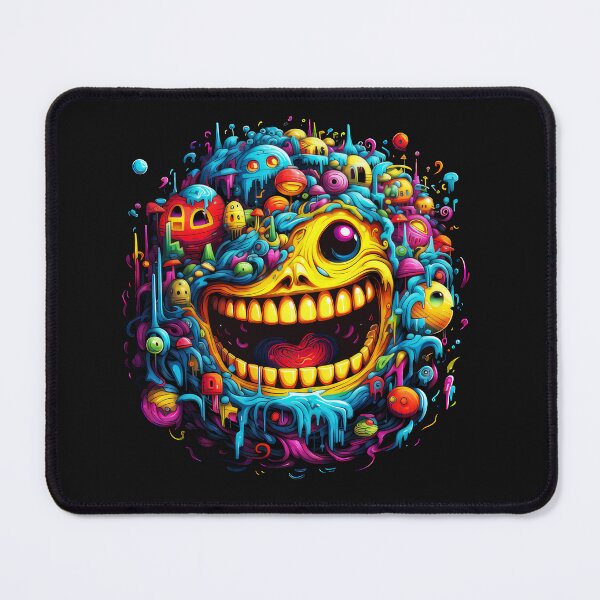 Item preview, Smile Bad Trip, Creature Designs, Acid Smile, Psychedelic Fashion, Acid, Trippy Styles, Monster designed and sold by psytrancedesign.