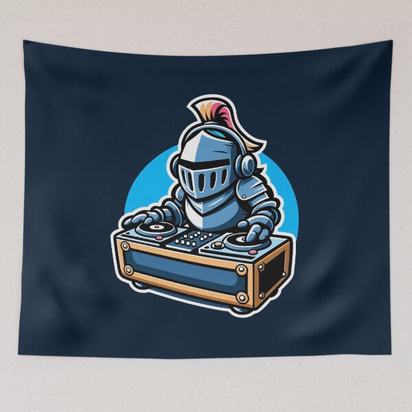 Item preview, Medieval DJ Knight - Epic Beats Mix designed and sold by TooniversalHub.
