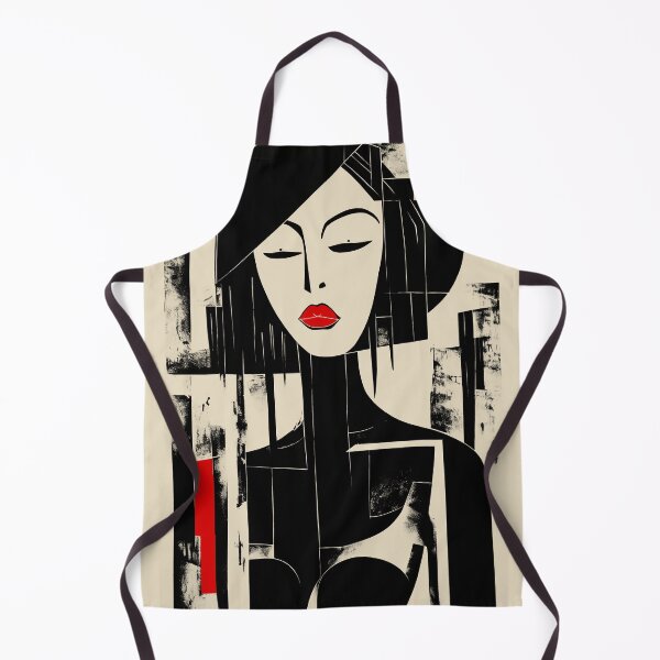 Item preview, woman cubist surrealism designed and sold by Gaviani Design Studio.