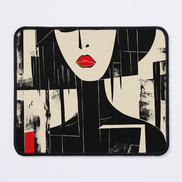 Item preview, woman cubist surrealism designed and sold by Gaviani Design Studio.