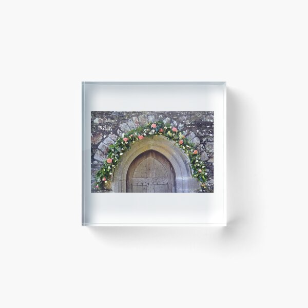 Item preview, Roses around the Church at  St Just in Roseland Cornwall UK designed and sold by lynn carter.