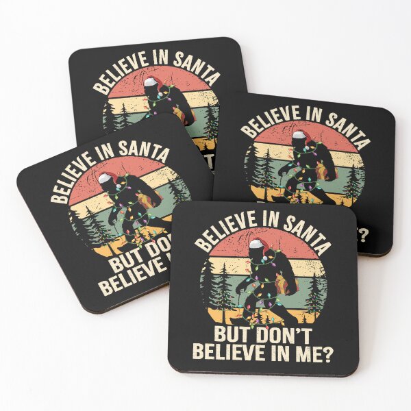 Item preview, Believe in Santa, But Don't believe in Me? Sasquatch Christmas designed and sold by tincho86tb.