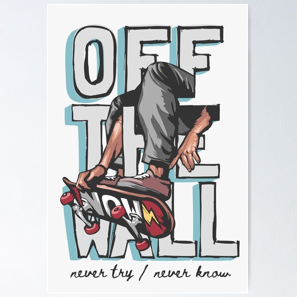 Poster vans off the wall online