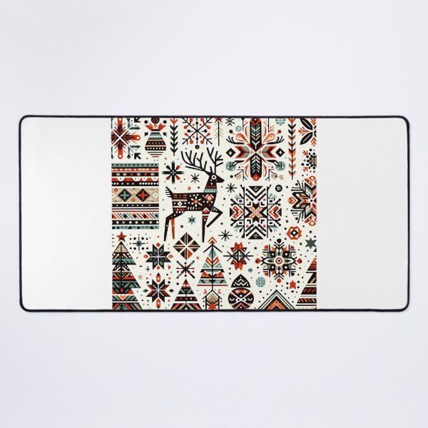 Item preview, Tribal Christmas Prints designed and sold by DeeGeeArrt.