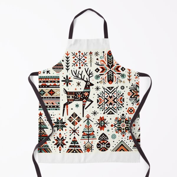 Item preview, Tribal Christmas Prints designed and sold by DeeGeeArrt.