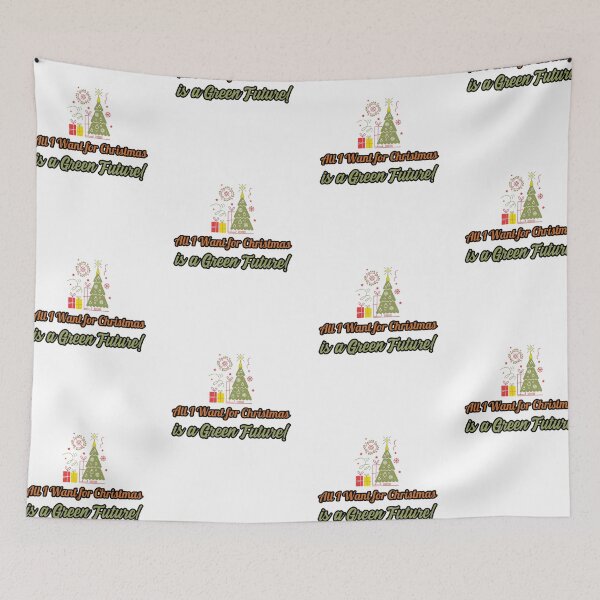 Item preview, All I Want for Christmas is a Green Future! designed and sold by Luckybliss-RE.