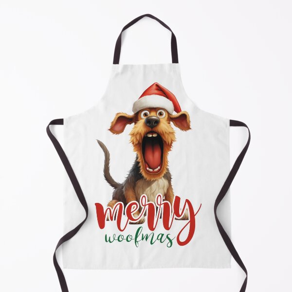 Item preview, Merry Woofmas : Christmas airedale designed and sold by Tmino-design.