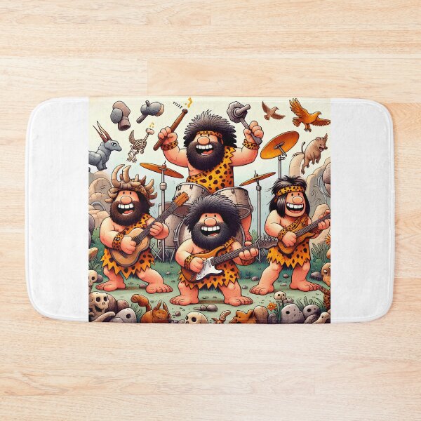 Item preview, Cavemen Rockband designed and sold by DeeGeeArrt.