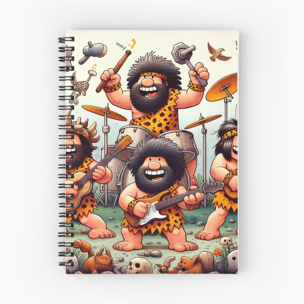 Item preview, Cavemen Rockband designed and sold by DeeGeeArrt.