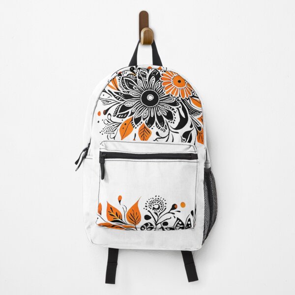 Item preview, Orange Flowers Leaves Abstract designed and sold by Oleg777999.