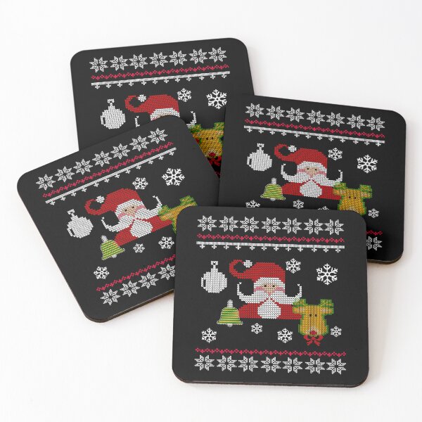 Artikelvorschau, Santa Funny Christmas ugly sweater entworfen und verkauft von JiraVibes.