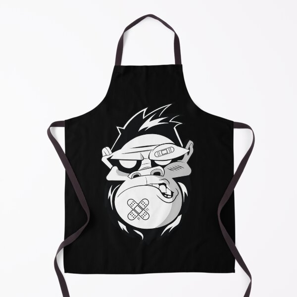 Item preview, Aggressive Beaten Gorilla Badass Animal designed and sold by DigitalFhaiz.