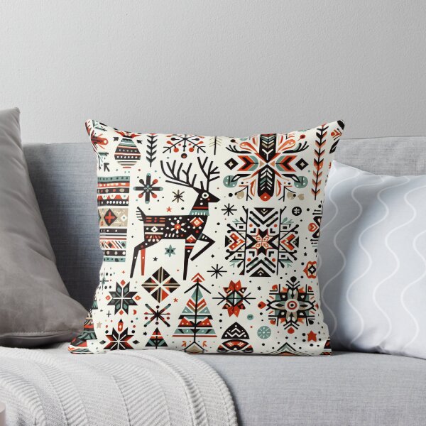 Item preview, Tribal Christmas Prints designed and sold by DeeGeeArrt.