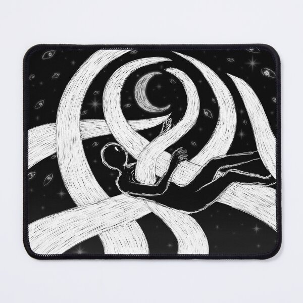 Cute Aesthetic Magical Moon Deskmat – yesmoodco