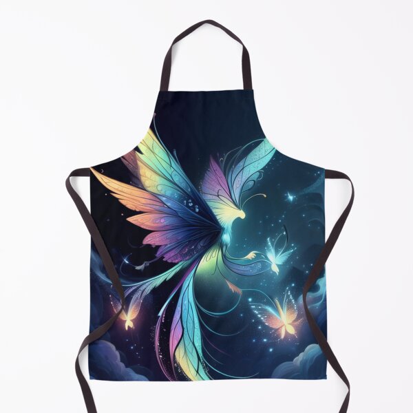 Item preview, Fantasy mythical creatures, forest aesthetics, fairies, fireflies, birds, goblins, butterflies, dragonflies, pretty fantasy picture, perfect illustration designed and sold by Bernsteinhaus.