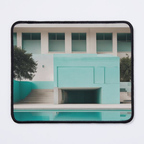 Item preview, Turquoise modern architecture designed and sold by ADP76.