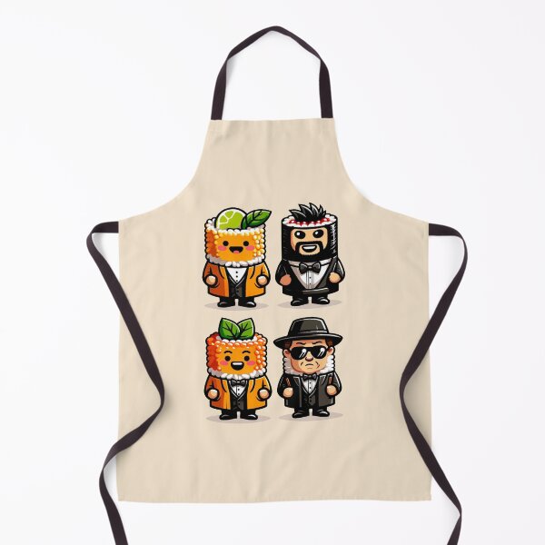 Item preview, Iconic Cinema Sushi: Unique Movie Character-Inspired Sushi Rolls designed and sold by TooniversalHub.