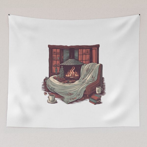 Item preview, Cozy Nights of Winter - Christmas Eve designed and sold by Anima-aesthetic.
