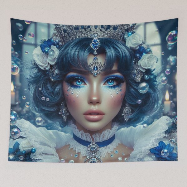 Item preview, Sailor Mercury Royal Rococo Portrait designed and sold by CandyCrab.