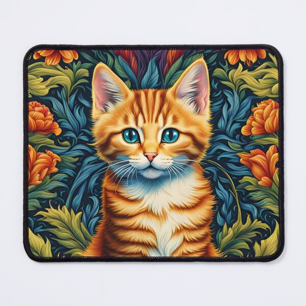 Item preview, Marmalade cat in the garden. designed and sold by SoniaSarkali.