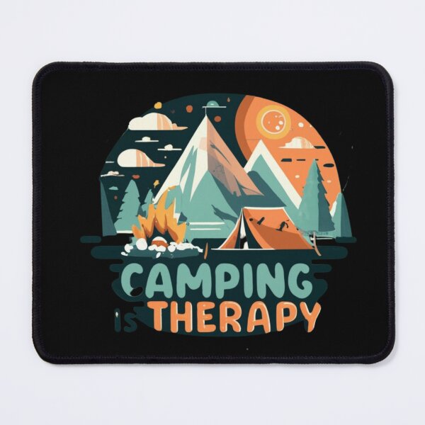 Item preview, Camping Is Therapy - Camping World designed and sold by EmiAndMike.