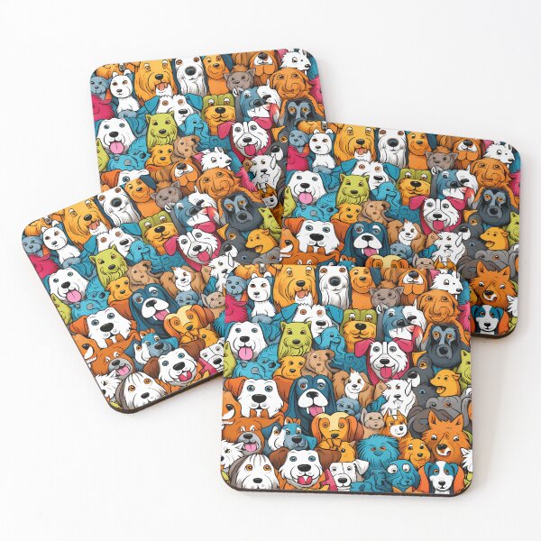 Item preview, Seamless The Canine Carnival designed and sold by HisoTorDesign.