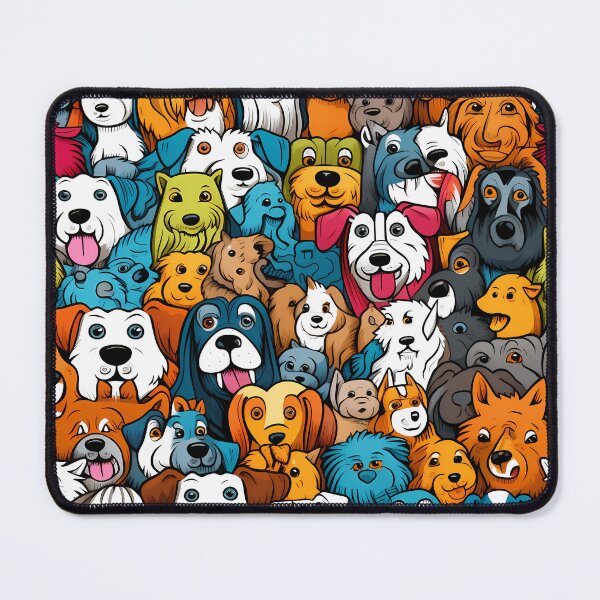 Item preview, Seamless The Canine Carnival designed and sold by HisoTorDesign.