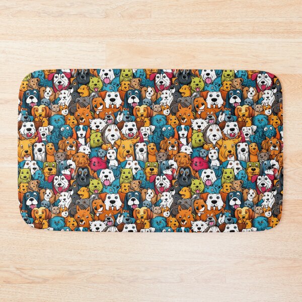 Item preview, Seamless The Canine Carnival designed and sold by HisoTorDesign.