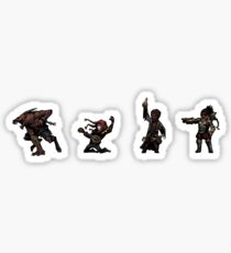 Darkest Dungeon Heroes Sticker pack Sticker