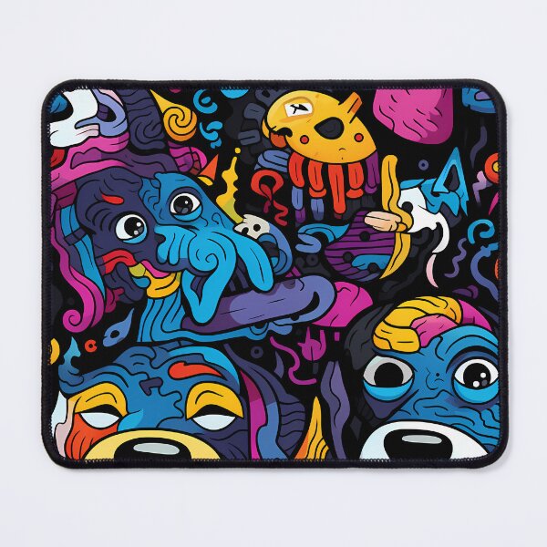 Item preview, Seamless Colorful Dogs Pattern designed and sold by HisoTorDesign.