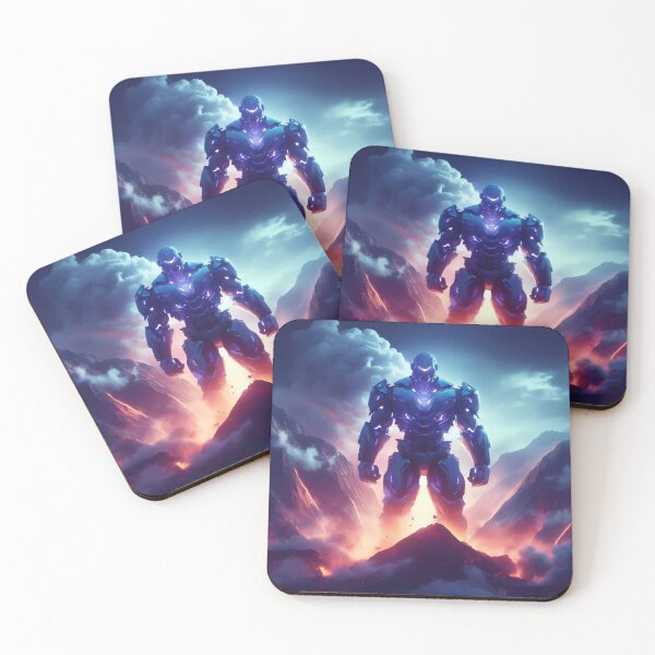 Item preview, Cool Robot in front of Volcano 5 designed and sold by DragonPurple.
