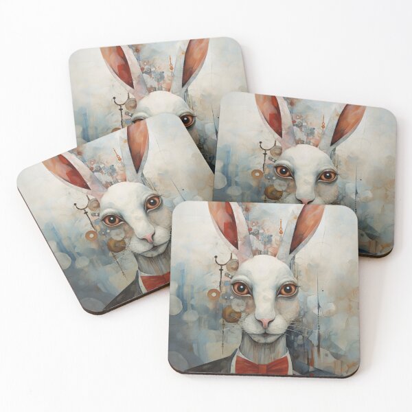 Item preview, White Rabbit in Suit designed and sold by whitecat23.