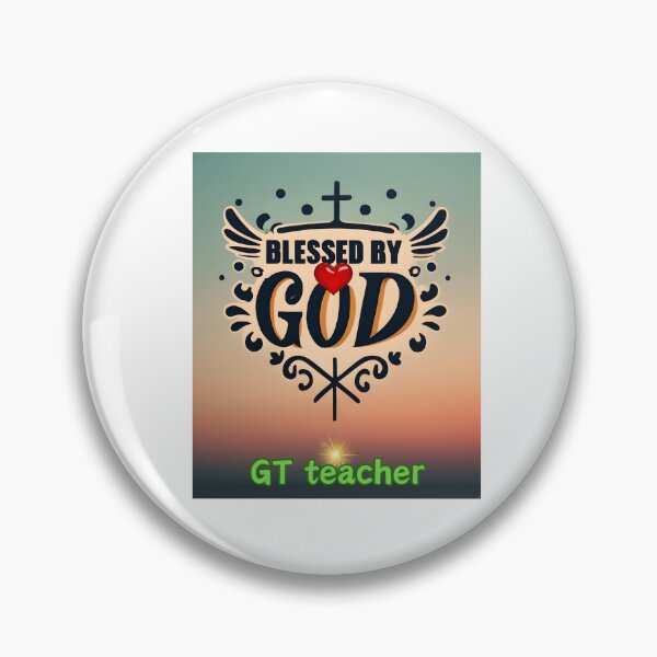 Item preview,  BLESSED BY GOD GT TEACHERHER designed and sold by carlos crane.