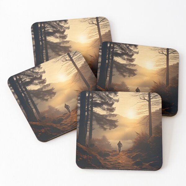 Item preview, Autumn Solitude in the Misty Mountains designed and sold by Shirtastically.