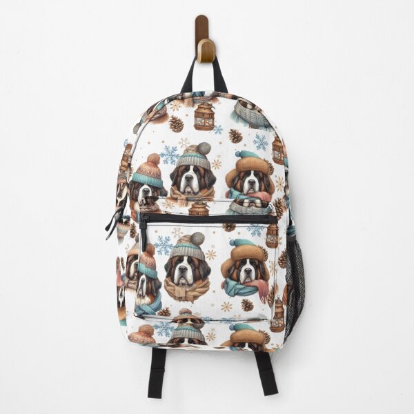 Item preview, Saint Bernard Winter Hats and Scarves designed and sold by Animals-on-me.