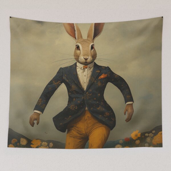 Item preview, Leaping March Hare designed and sold by whitecat23.