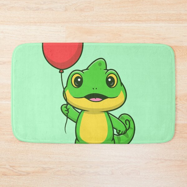Item preview, Whimsical Chameleon Celebration: Adorable Cartoon Vector Illustration designed and sold by hjian8219.