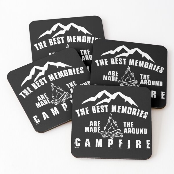 Item preview, The Best Memories Are Made Around The Campfire - Camping Friends designed and sold by EmiAndMike.