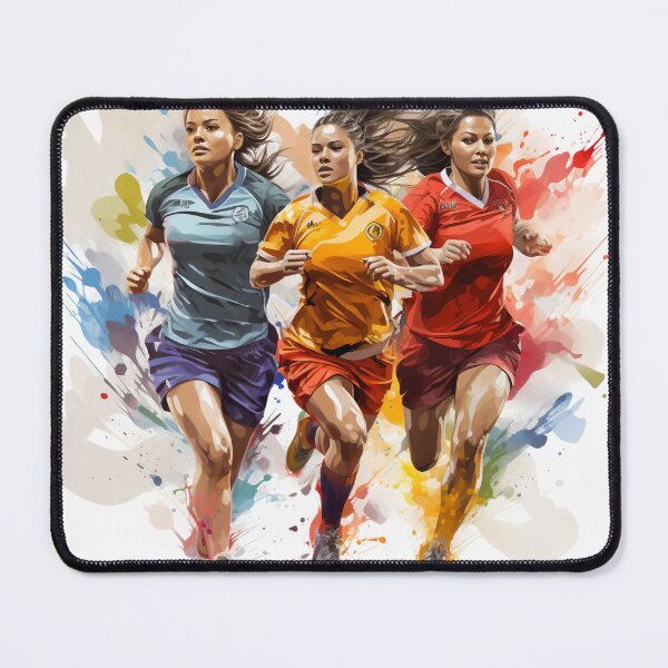 Item preview, Sportive Triad: Fusion of Strength and Passion designed and sold by ObjCrea123.