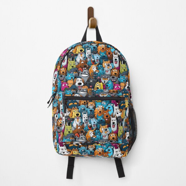Item preview, Seamless Dogs Making New Friends designed and sold by HisoTorDesign.