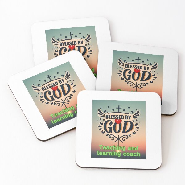 Item preview,  BLESSED BY GOD TEACHING AND LEARNING COACH designed and sold by carlos crane.