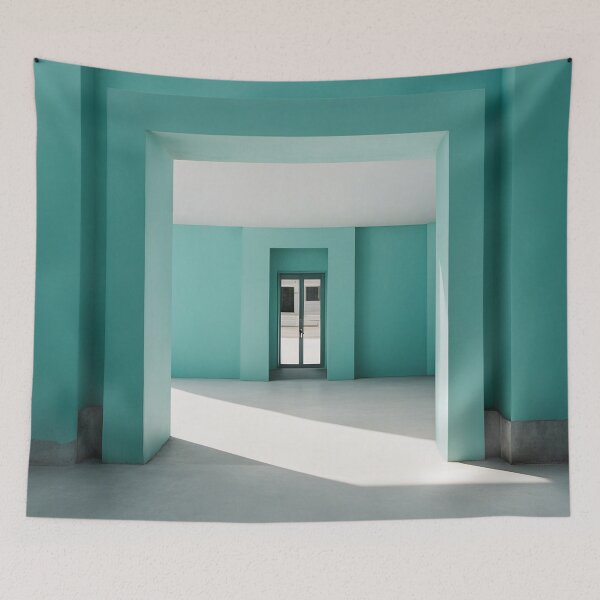 Item preview, Turquoise modern architecture designed and sold by ADP76.