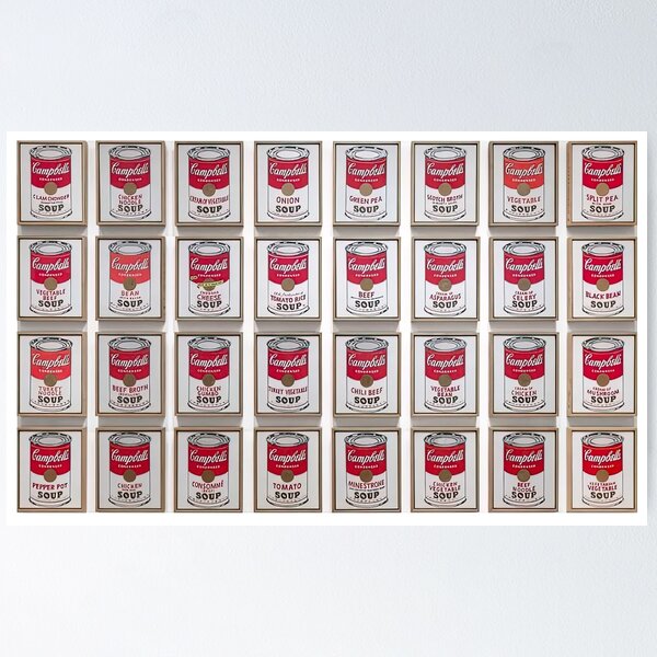 Item preview, andy warhol pop art, andy warhol vintage,  andy warhol artist designed and sold by marti-oryo.