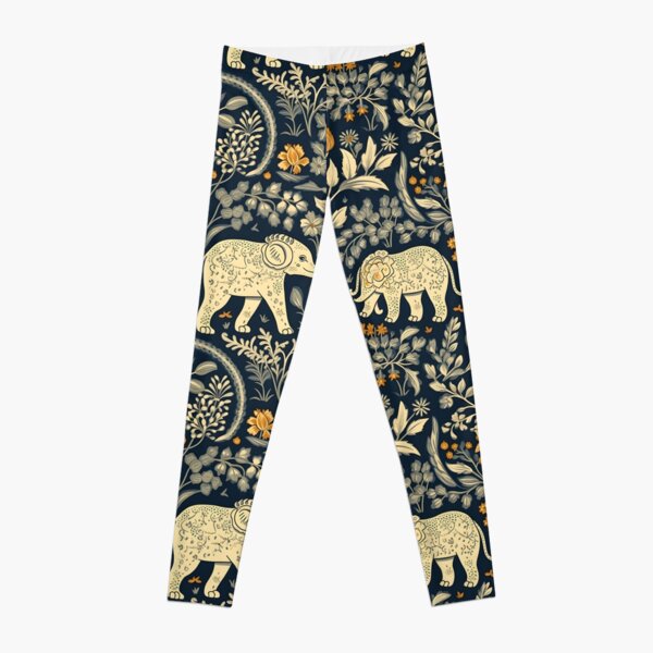 Elephant Print Leggings for Sale by RothisRad