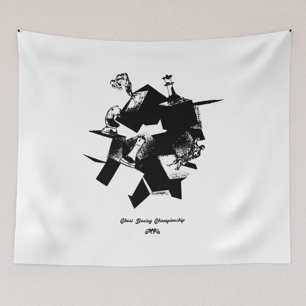 Item preview, Chess Boxing Merch Championship designed and sold by drawn-nana.