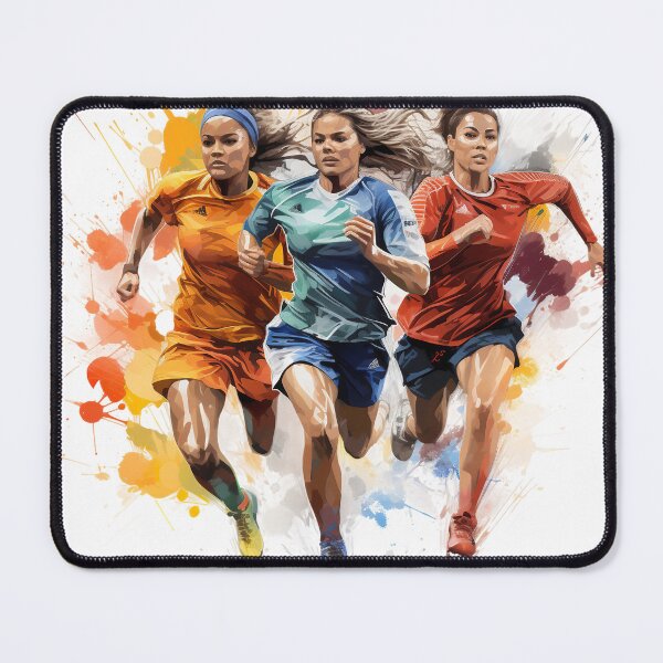 Item preview, Talent Explosion: The Essence of Women's Football designed and sold by ObjCrea123.