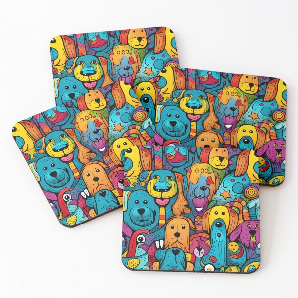 Item preview, Seamless Pattern of Dogs of Different Breeds and Sizes designed and sold by HisoTorDesign.
