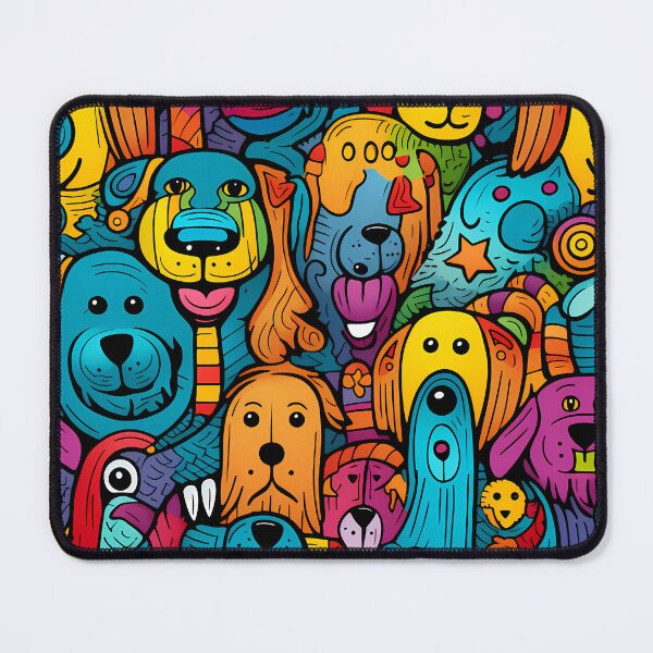 Item preview, Seamless Pattern of Dogs of Different Breeds and Sizes designed and sold by HisoTorDesign.