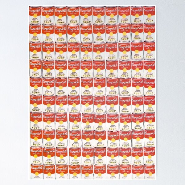 Item preview, andy warhol pop art, andy warhol vintage,  andy warhol artist designed and sold by marti-oryo.