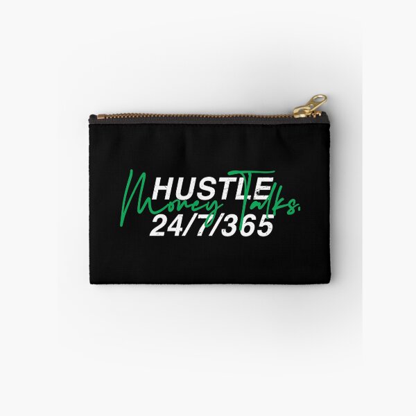 Item preview, Money Talks. Hustle 24/7/365 Typography. designed and sold by FriskySloths.